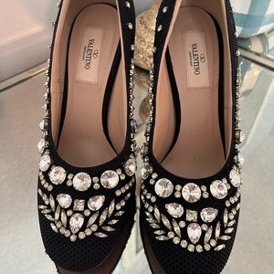 Valentino Embellished Pump